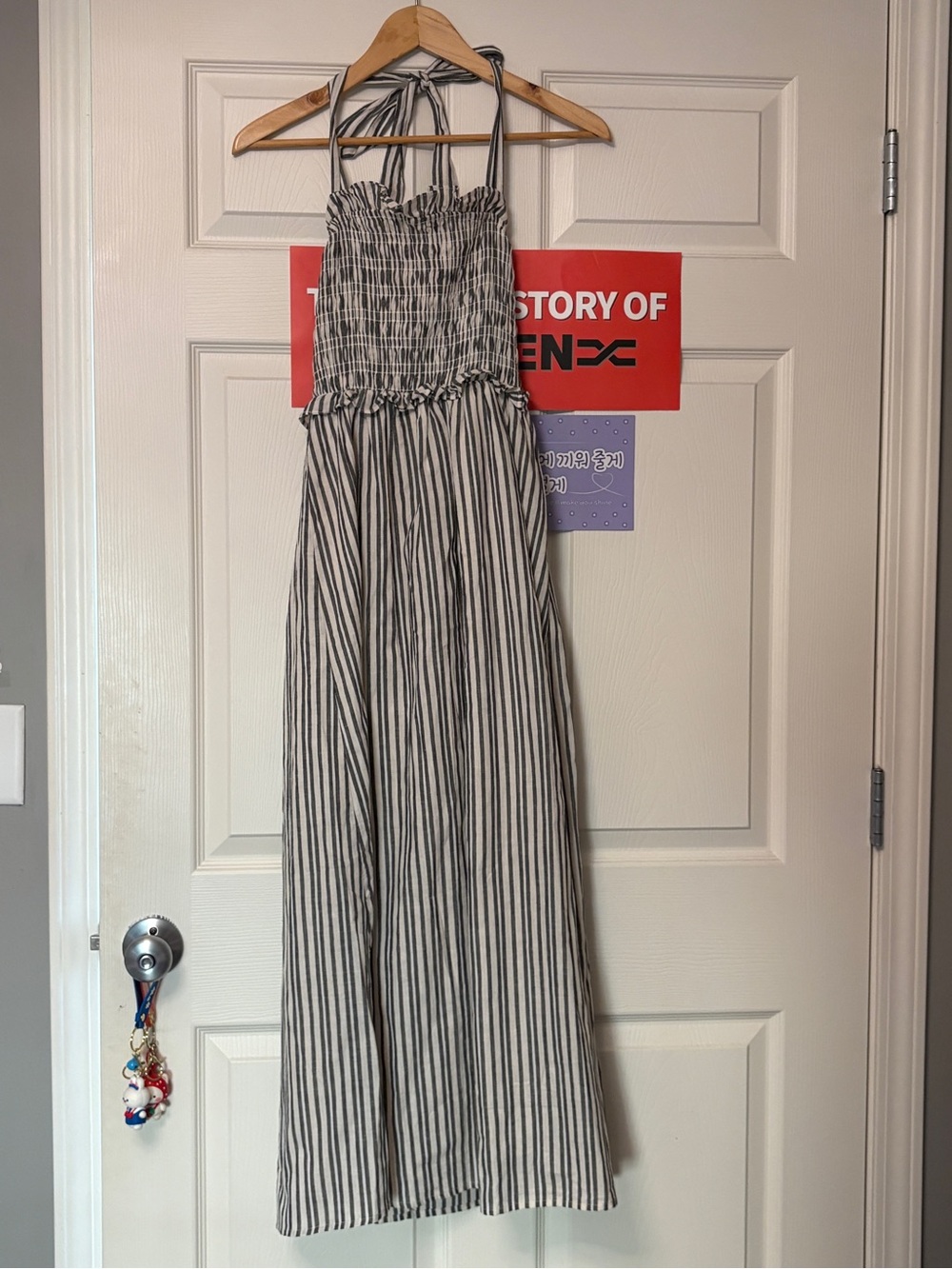 halter maxi dress